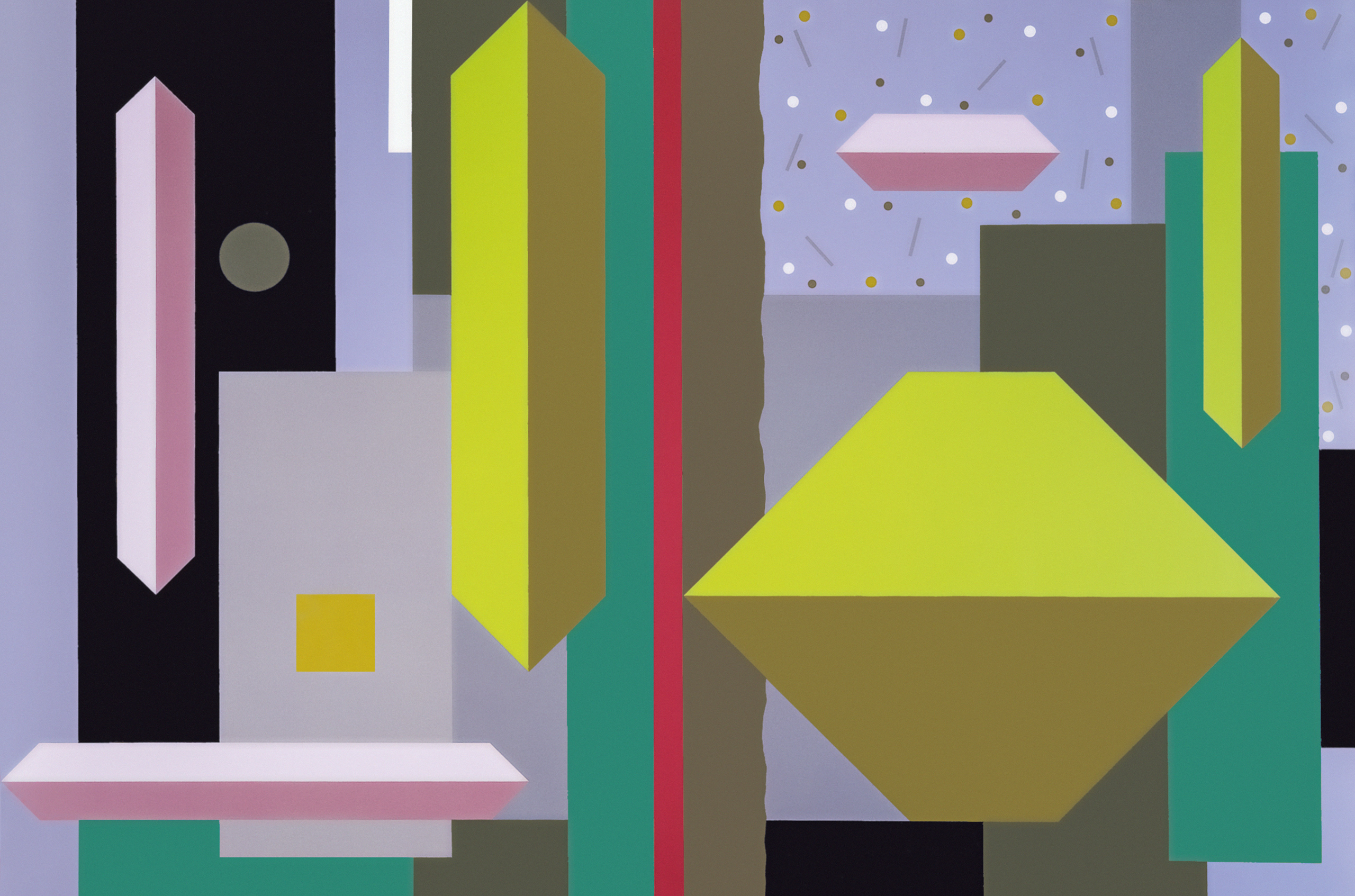 Hommage á kurtag 1996. 200x300cm akril vaszon fricitől Hommage á kurtag 1996. 200x300cm akril vaszon fricitől